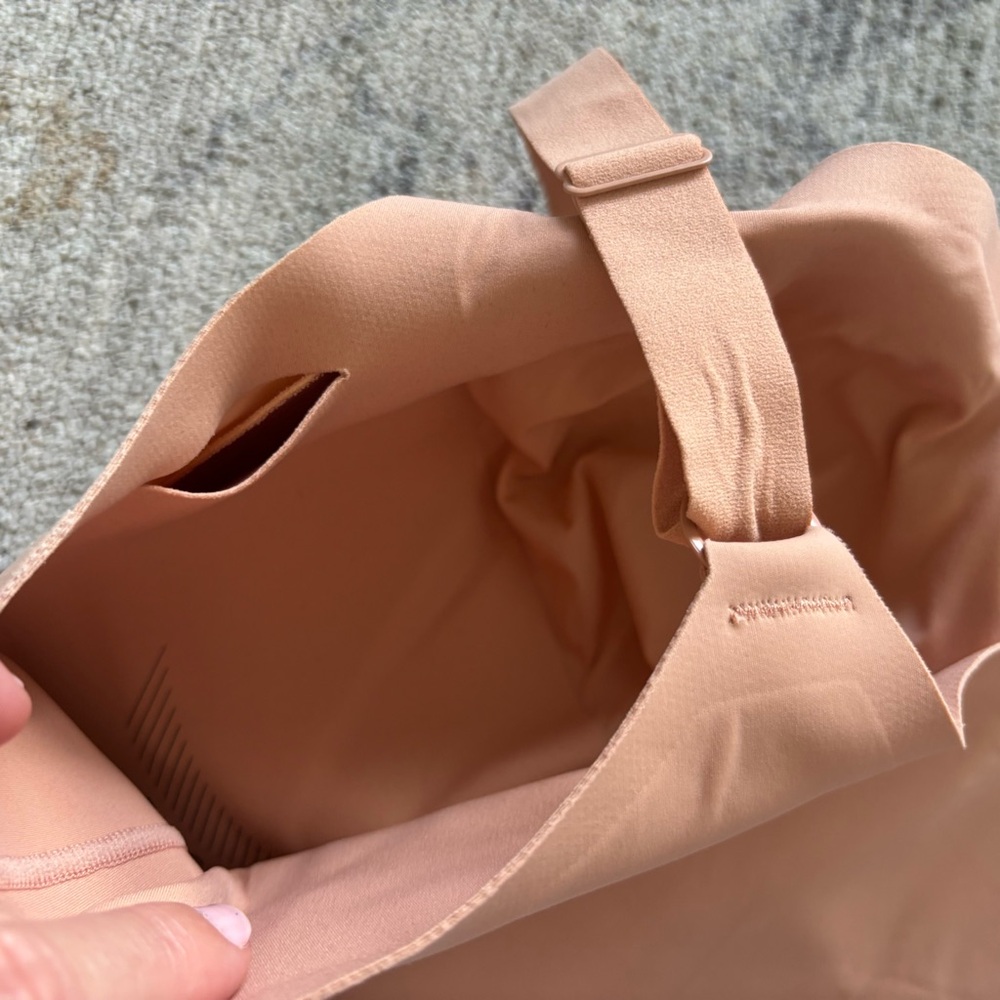 EVELYN BOBBIE Structured Scoop Bra Elegant Nude Comfortable 3X - Picture 3 of 5